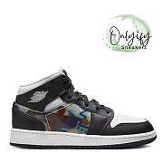 Air Jordan 1 Mid Hologram (GS)DR9495-001 - 1