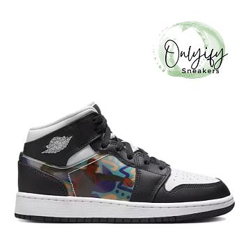 Air Jordan 1 Mid Hologram (GS)DR9495-001