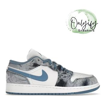 AirJordan 1 Low Washed Denim (GS) DM8947-100