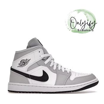 Air Jordan 1 Mid Light Smoke Grey BQ6472-015 