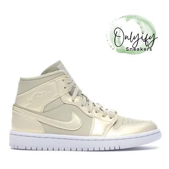 Air Jordan 1 Mid Goose Feather Yellow (W) CK6587-200