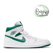 Air Jordan 1 Mid White Mystic Green CD6759-103  - 1