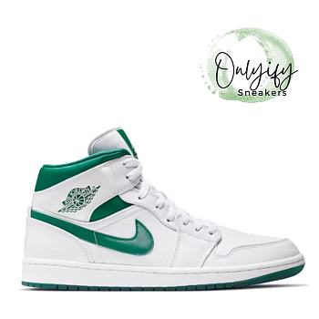 Air Jordan 1 Mid White Mystic Green CD6759-103 