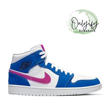 Air Jordan 1 Mid Hyper Royal Hyper Violet 554724-451