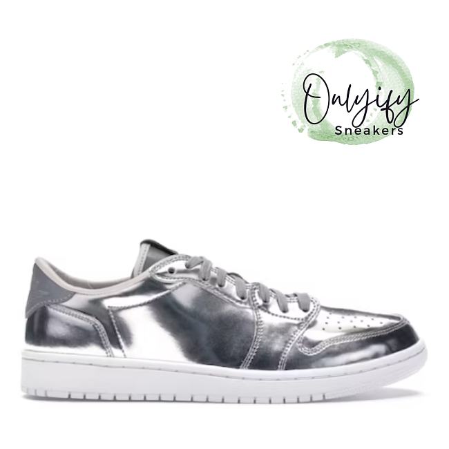 Air Jordan 1 Retro Low Pinnacle Metallic Silver 852549-003 - 1