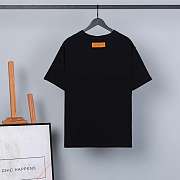 Louis Vuitton Spread Embroidery T-shirt Black 1AA53Y - 4