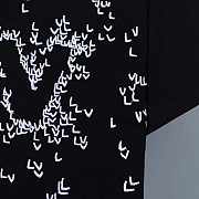Louis Vuitton Spread Embroidery T-shirt Black 1AA53Y - 2
