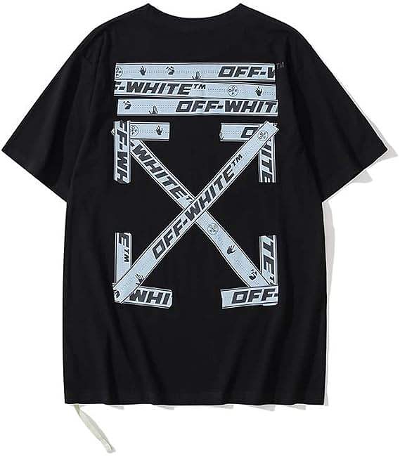 Off-white logo black T shirt - 8DBA - 1