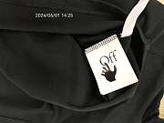 Off-white logo black T shirt - 8DBA - 2