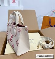 Louis Vuitton LV Onthego Summer Pink bag 18x15 cm - 3