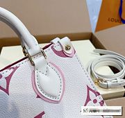 Louis Vuitton LV Onthego Summer Pink bag 18x15 cm - 4