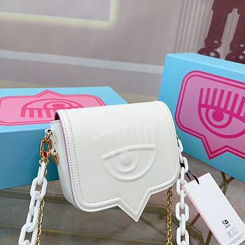 CHIARA FERRAGNI BIG EYE LIKE BAG 72SB4BA6_ZS132003 22cm x 13cm