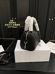 Dior Groove 16 Mini Bag Black Macrocannage Calfskin - 3
