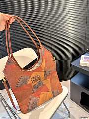 Miu Miu IVY leather patchwork bag 36cm x 30cm - 3