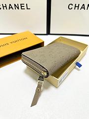 LV Zippy Wallet Turtledove Monogram Empreinte Beige 19cm x 10cm - 2