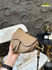 Dior women's saddle bag brown 20cm x 17cm - 2