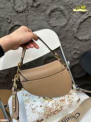 Dior women's saddle bag brown 20cm x 17cm - 3