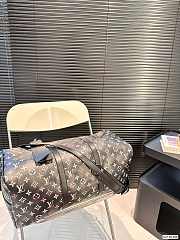 Louis Vuitton Duffle Bag Black 50cm x 29cm - 6