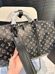Louis Vuitton Duffle Bag Black 50cm x 29cm - 2