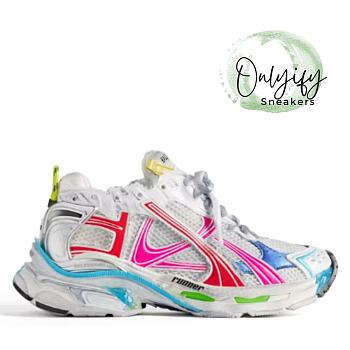 Balenciaga Runner White Multicolor 772774W3RBW9645