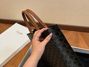Celine Small Vertical Cabas in Triomphe Canvas 33cm x 28cm - 2