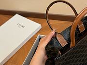 Celine Small Vertical Cabas in Triomphe Canvas 33cm x 28cm - 5