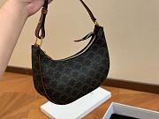 Celine Ava Bag In Triomphe Canvas And Calfskin 23cm - 4