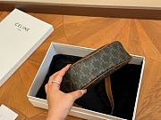 Celine Ava Bag In Triomphe Canvas And Calfskin 23cm - 3