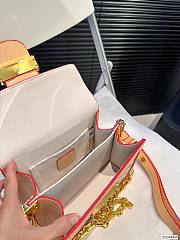 Louis Vuitton Mini Dauphine Beige BAG Monogram Jacquard 20cm x 15cm - 6