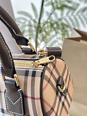 Burberry Ered\N\Nmini Checkered Bowling Bag 20cm - 5