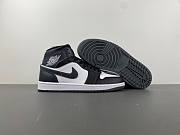 Air Jordan 1 Mid Black White Iron Grey DQ8426-001 - 5