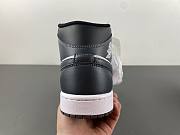 Air Jordan 1 Mid Black White Iron Grey DQ8426-001 - 4