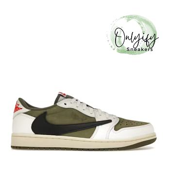 Air Jordan 1 Retro Low OG SP Travis Scott Medium Olive DM7866-200