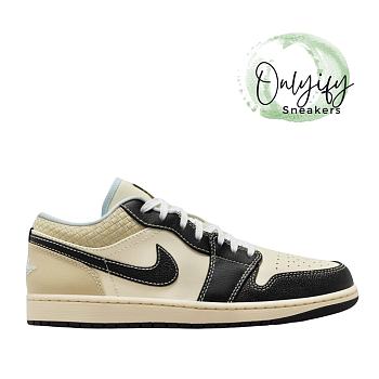 Air Jordan 1 Low SE “Coconut Milk/Black” HQ3437-101