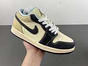 Air Jordan 1 Low SE “Coconut Milk/Black” HQ3437-101 - 4