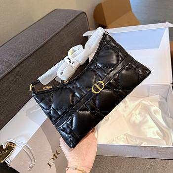 Dior Miss Caro Mini One Shoulder Dumpling Bun 