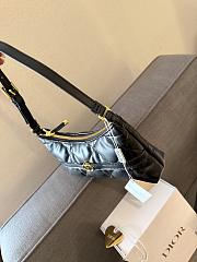 Dior Miss Caro Mini One Shoulder Dumpling Bun  - 3
