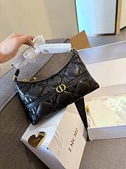 Dior Miss Caro Mini One Shoulder Dumpling Bun  - 6