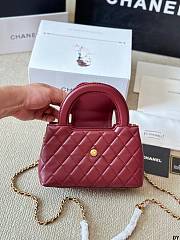 Chanel Kelly 2023 Bag Red 19cm x 13cm x 7 cm - 3