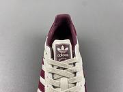 Adidas Samba OG Putty Grey Maroon  ID1482 - 5