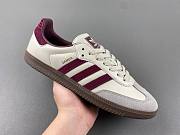 Adidas Samba OG Putty Grey Maroon  ID1482 - 2