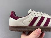 Adidas Samba OG Putty Grey Maroon  ID1482 - 4