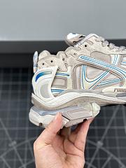 Balenciaga Runner Sneaker in Taupe/blue 772767W3RNY2240 - 4
