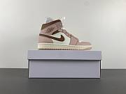 Air Jordan 1 Mid Pink Oxford Brown BQ6472-620 - 6