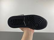Air Jordan 1 Mid SE Black Metallic Silver Sail Metallic Gold FZ3938-001 - 5