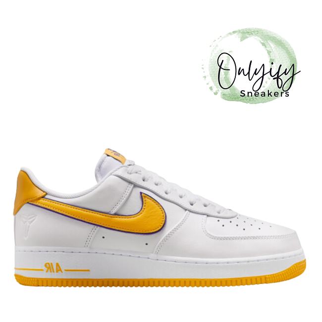 Nike Air Force 1 Low x Kobe Varsity Maize and Varsity Purple FZ1151-100 - 1