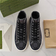 Gucci Tennis 1977 High-Top Gray Sneaker - 6