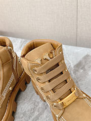 LV Checker Ankle Boot Beige 1ACN8D - 4