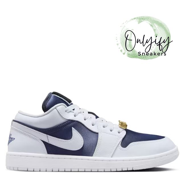 Air Jordan 1 Low SE Football Grey White Gym Red Midnight Navy  FZ8778-044 - 1