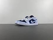 Air Jordan 1 Low SE Football Grey White Gym Red Midnight Navy  FZ8778-044 - 6